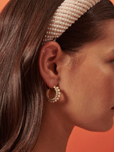 Load image into Gallery viewer, LUSTRE &amp; SAGE - MIA PEARL STUD 18K GOLD PLATED EARRINGS
