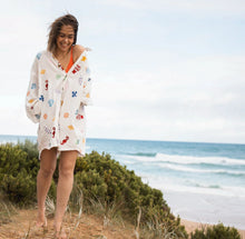Load image into Gallery viewer, ZIGGY AND THE SUN - MYER SMOCK DRESS - WHITE EMBROIDERY
