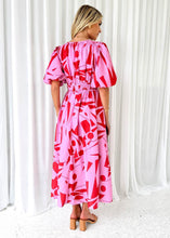 Load image into Gallery viewer, ARRABELLA MAXI DRESS - PINK/RED
