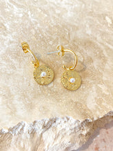 Load image into Gallery viewer, LUSTRE &amp; SAGE - MILLA GOLD PLATED COIN EARRING
